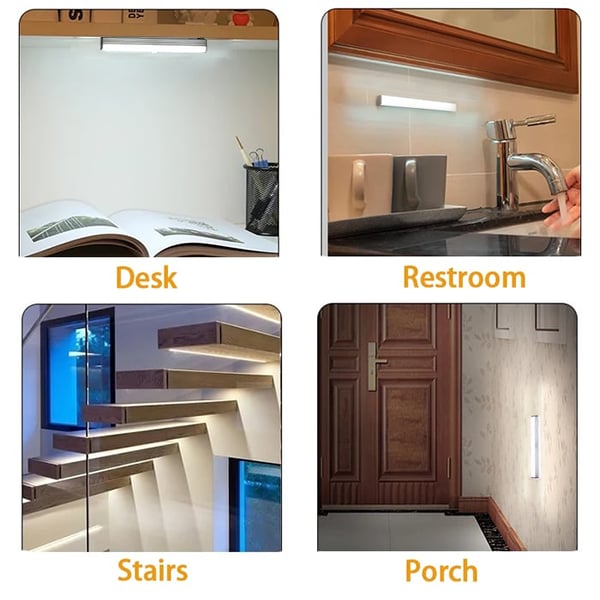 🔥💡Punch-free Smart Sensor Magnetic Rechargeable LED Lights