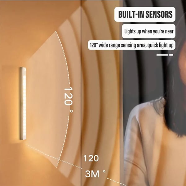 🔥💡Punch-free Smart Sensor Magnetic Rechargeable LED Lights
