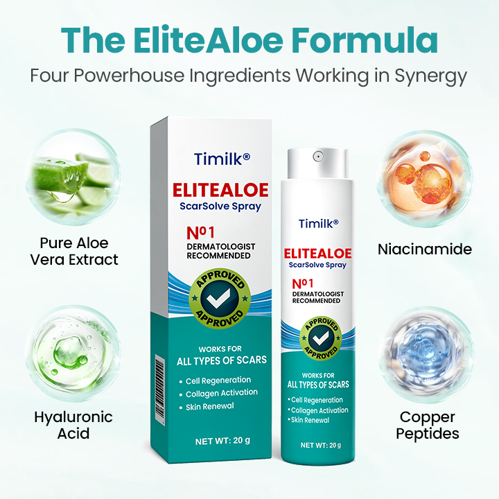 Timilk® EliteAloe ScarSolve Spray