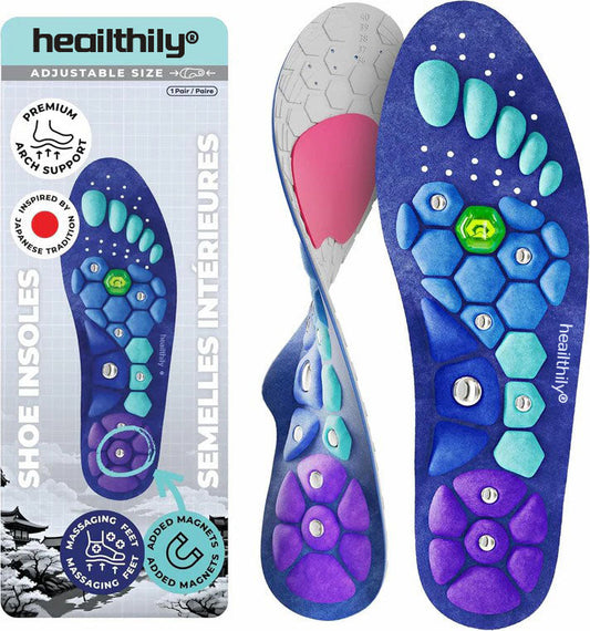 Heailthily® Magnetic Massage Insoles – Relieve Foot Pain & Improve Circulation Naturally